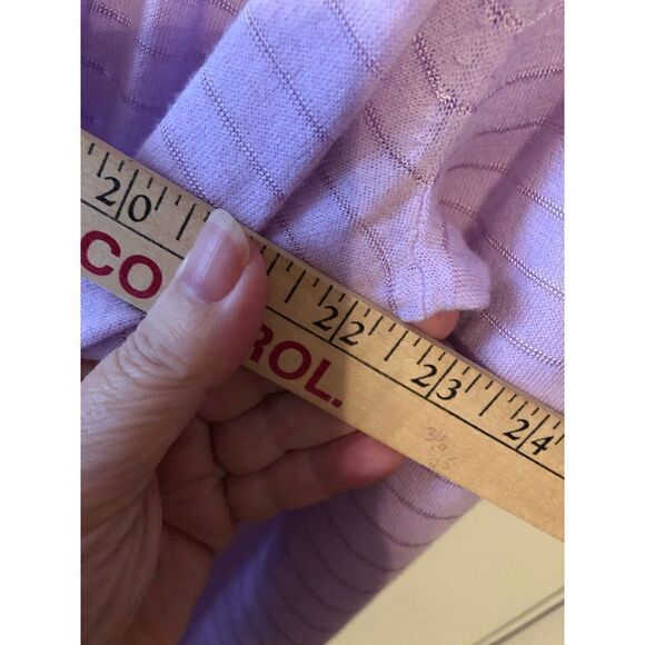 Laura Scott Lightweight Lilac Sweater L - Picture 6 of 7